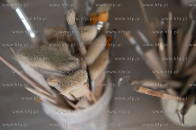 Gdańsk Oliwa. Pracownia Wela Ont Ceramika. Drobne...