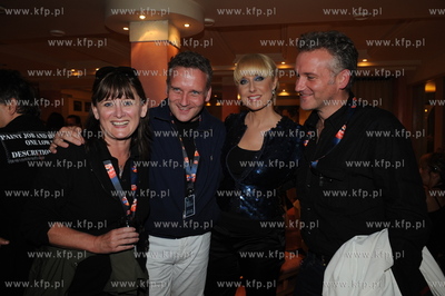 Top-Trendy, nz od lewej Malgorzata Solorz-Zak, JacekKret,...