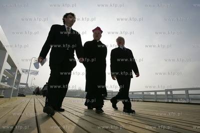 Sopockie molo zostalo nazwane im Jana Pawla II. Przed...