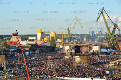 Gdansk. Stocznia. Koncert Zaczelo Sie W Polsce bedacy...