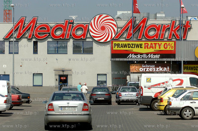 Gdansk Oliwa.  Market elektrotechniczny Media Markt...