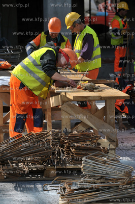 Prace przy budowie Olivia Point i Olivia Tower, ktore...