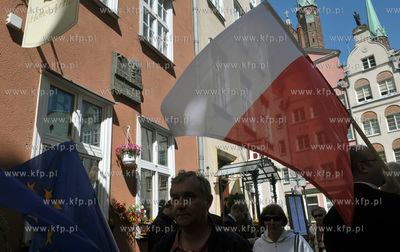 Manifestacja 1 majowa z okazji Swieta Pracy zorganizowana...