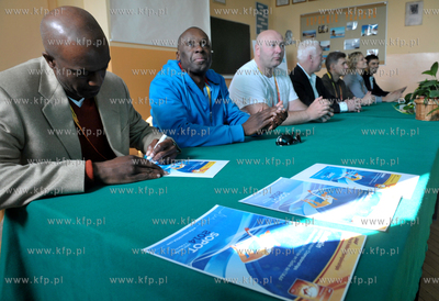 Spotkanie ambasadorów IAAF Halowych Mistrzostw Swiata...