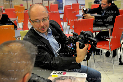 41. Festiwal Filmowy w Gdyni. Gala Otwarcia. Nz. fotoreporter...
