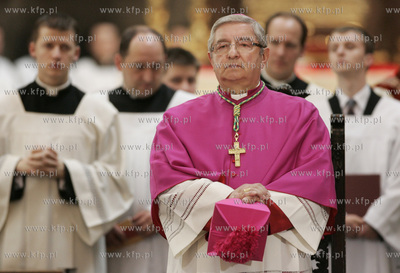 Gdansk. Katedra Oliwska. Ingres abp. Slawoja Leszka...