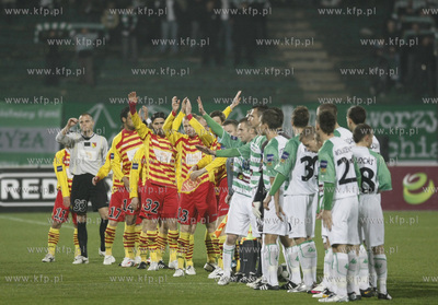 Gdansk. Mecz 1/2 finalu Remes Pucharu Polski w pilce...