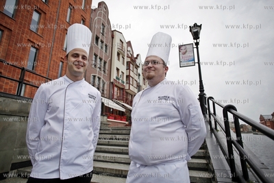Gdansk. Festiwal Dorsza i Fladry. Nz kucharze z Hotelu...
