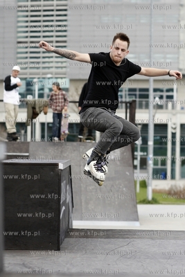 Sopot / Gdansk. Nowo otwarty skatepark przy hali Ergo...