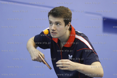 Tenisista stolowy Patryk Zatowka.
17.11.2014
fot....