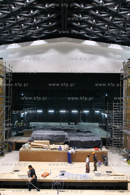 Rezyser Andrzej Wajda w Teatrze Szekspirowski w Gdansku.
01.09.2014
fot....