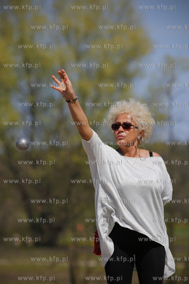 Park Reagana.  Zawody boule z cyklu Grand Prix Norcospectra.
08.05.2016
fot....