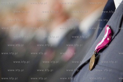 Aula Komendy Wojewódzkiej Policji w Gdańsku przy...