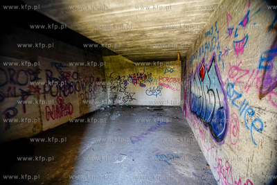 Gdańsk - Olszynka. Schron elektrowni z czasów II...