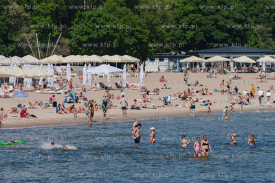 Sopot. Wakacje w kurorcie. 25.06.2023 / fot. Anna Rezulak...