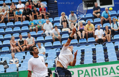 Sopot. Korty SKT. Zawody BNP Paribas Polish Open.
Nz...