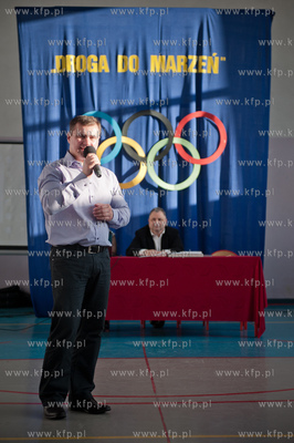 Pruszcz Gdanski. Zespol Szkol nr 2. Spotkanie z Leszkiem...