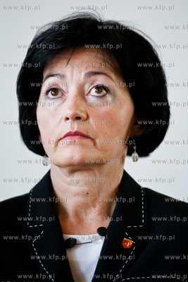 Gdansk. Siedziba NSZZ Solidarnosc. Sala Akwen. Spotkanie...