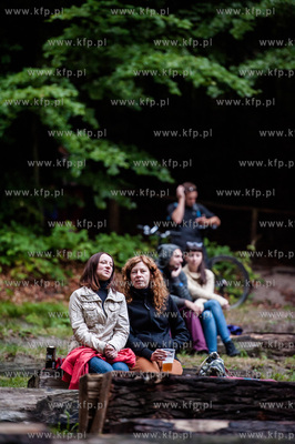 Gdansk. Teatr Lesny. Gdanskie Noce Jazzowe. Ola Tomaszewska...