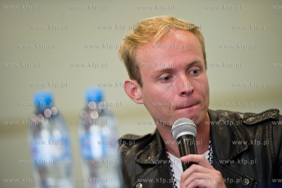 Gdynia. 39 Festiwal Filmowy w Gdyni. Spotkanie z Lukaszem...