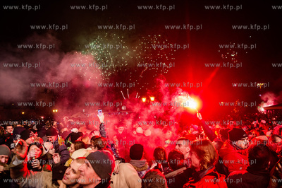 Zabawa sylwestrowa na Targu Weglowym w Gdansku.
31.12.2014
fot....
