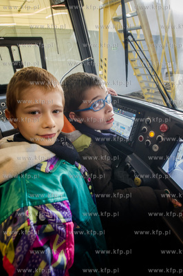 Gdansk. Zajezdnia tramwajowa Zakladu Komunikacji Miejskiej,...