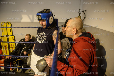Klub bokserski Ring3city na terenie stoczni gdanskiej....