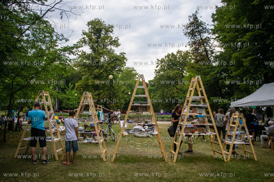 Park Polnocny w Sopocie. Festiwal Literacki Sopot....