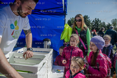 Gdansk. Park Regana. Ekologiczny Piknik Rodzinny Uwaga!...