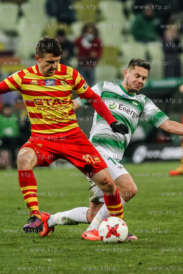 Stadion Energa Gdańsk.  Mecz XXI Kolejki Lotto Ekstraklasy...
