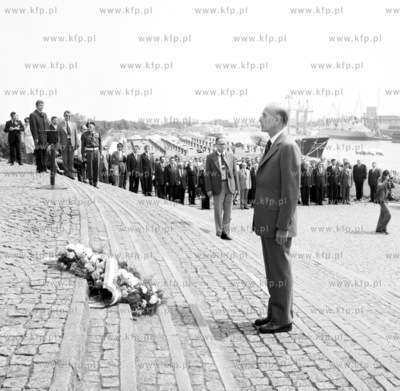 Wizyta prezydenta Francji Valery Giscard dEstaing w...