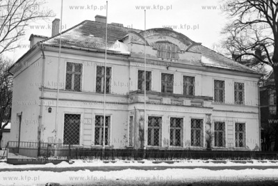 XIX wieczny palacyk przy al. Grunwaldzkiej w Gdansku...