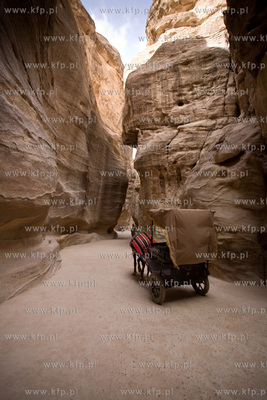 Petra. Jordania NZ ruiny miasta Nabatejczykow, znajdujace...