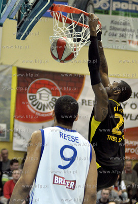 Polska Liga Koszykowki. AZS Koszalin vs Sopot Trefl....