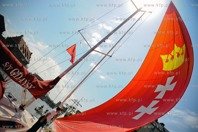 Gdansk. Dlugi Targ. III Swiatowy Zjazd Gdanszczan....