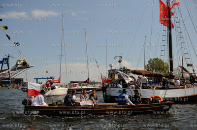 Gdansk. Dlugi Targ. III Swiatowy Zjazd Gdanszczan....