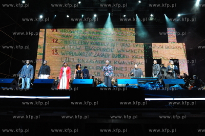 Koncert i widowisko "Solidarnosc. Twoj aniol Wolnosc...