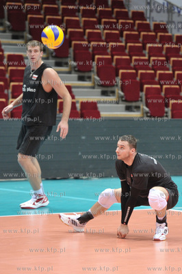 Hala Ergo Arena Gdansk/Sopot. Trening polskiej reprezentacji...