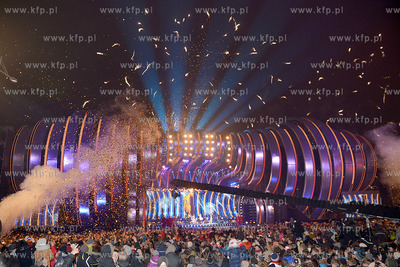 Gdynia Skwer Kosciuszki - Koncert Sylwestrowa Moc Przebojow...