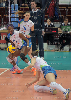 Ergo Arena Gdansk/Sopot. Puchar CEV .Atom Trefl vs....