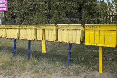 Skrzynki na listy.
26.04.2020
Fot. Krzysztof Mania/KFP
