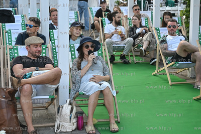 Sopot. Skwer Kuracyjny. Kawiarnia Koło Molo. BNP Paribas...