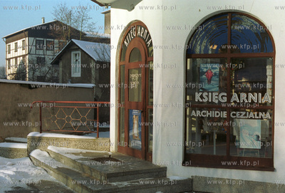 Ksiegarnia archidiecezjalna Stella Maris w Gdansku.7.01.2003fot....