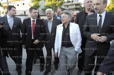 Sopot. Festiwal Gwiazd. Nz. Wiceprezydent Sopotu, Pawel...