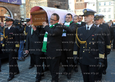 Pozegnanie Arkadiusza Rybickiego , zmarlego tragicznie...