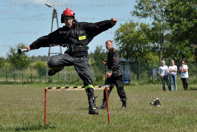 Zawody jednostek  Ochotniczych Strazy Pozarnej gminy...