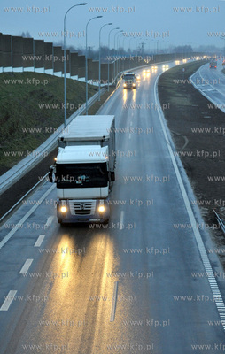 Gdansk. Uroczyste oddanie do ruchu Trasy W-Z laczacej...
