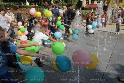 Otwarcie nowego parku przy ul. Gdańskiej w Zukowie....