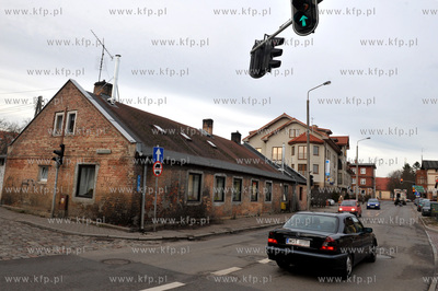 Gdansk Oliwa. Skrzuzowanie ulic: Polanski, Alfa Liczmanskiego...