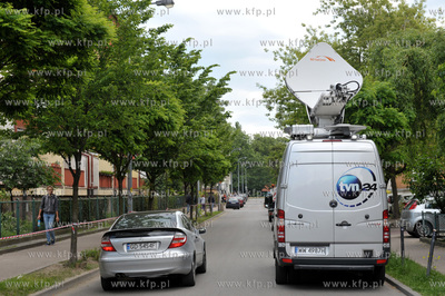 Wrzeszcz. Portest mieszkańców ul. Bohaterów Getta...